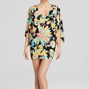 Trina Turk Tahitian Floral Tunic Cover Up